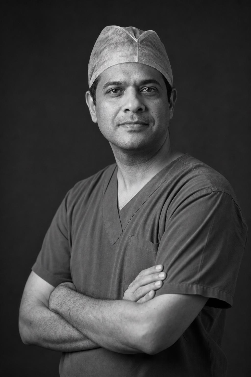 Portrait of Dr. A. Mehra, Orthopaedic Surgeon